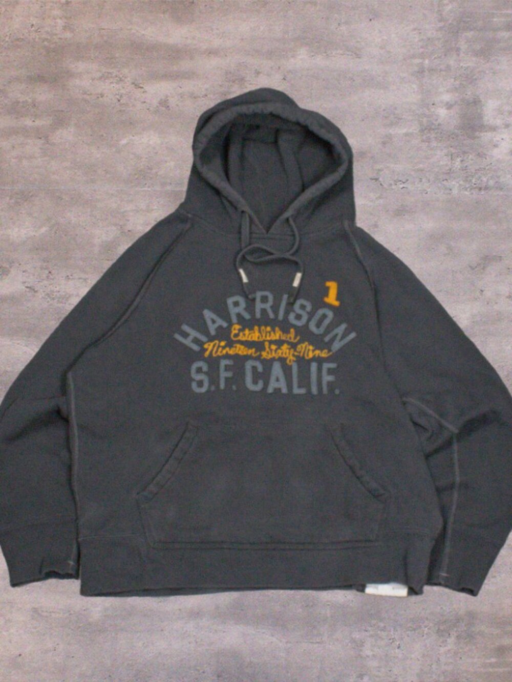 Vintage VTG Y2K‎ 2004 00's Gap Charcoal Grey Ambercrobie & Fitch Grey Hoodie